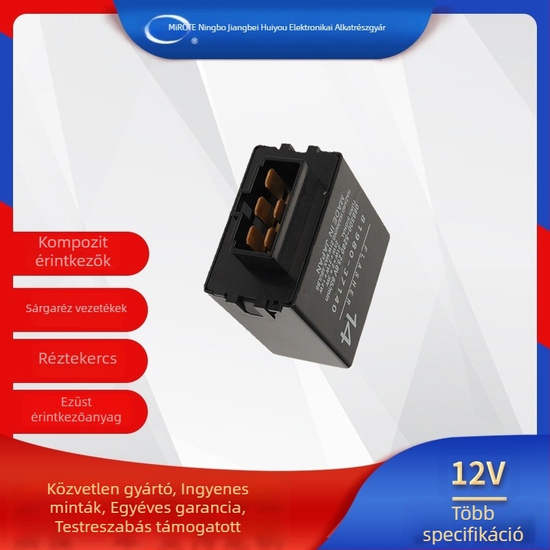 Huiyou 3RH11 elektromos relé, tömített kivitel, 81980-37080 81980-37140 066500-4610 066500-5651