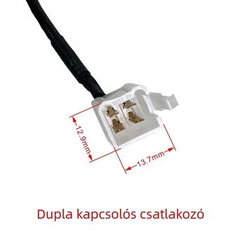 Kettős relévezérlő kapcsoló autóvilágításhoz: reflektorok, fényszórók és ködfényszórók