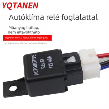 12V/24V 40A autóventilátor és klíma relé