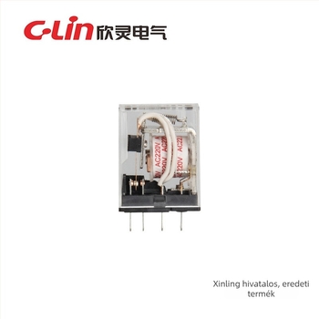 Xinling szolenoid relé HHC68B-4ZL (HH54PMY4) kompakt elektromágneses relé AC380V