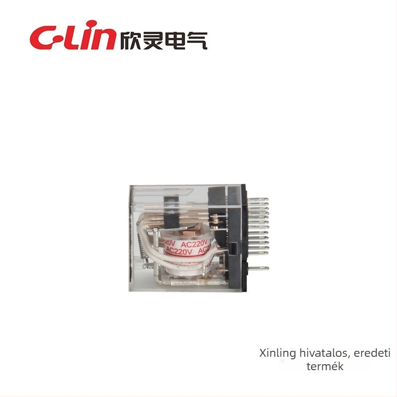 Xinling szolenoid relé HHC68B-4ZL (HH54PMY4) kompakt elektromágneses relé AC380V