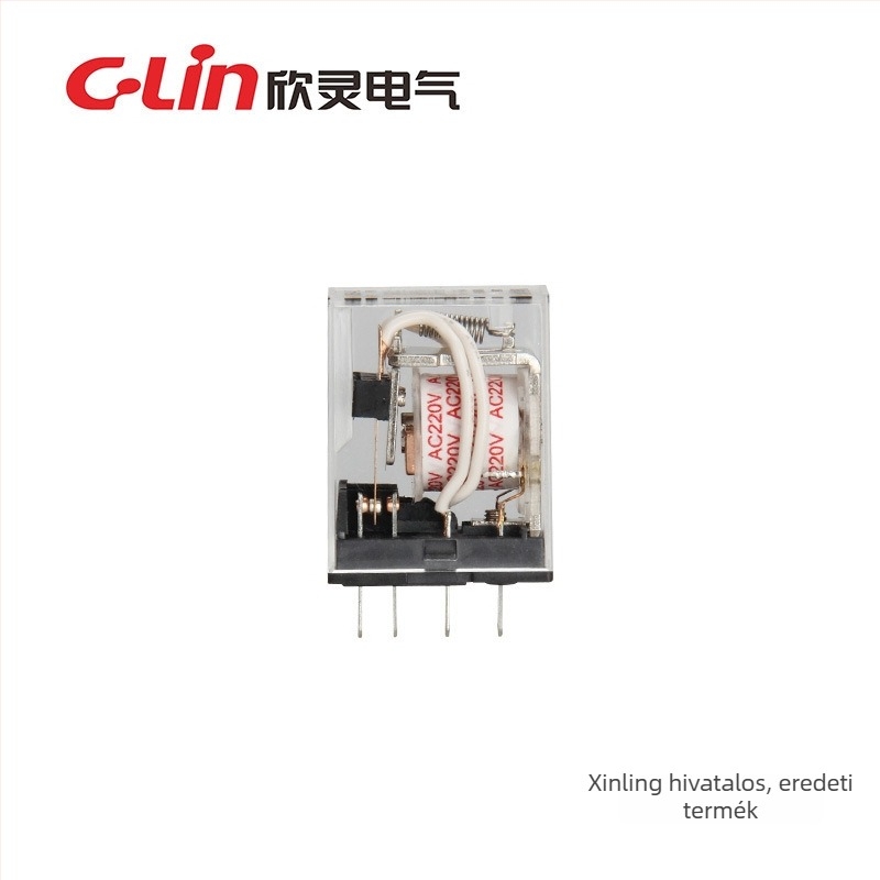 Xinling szolenoid relé HHC68B-4ZL (HH54PMY4) kompakt elektromágneses relé AC380V