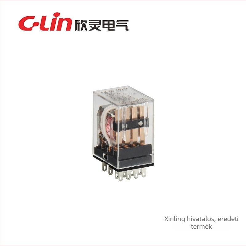 Xinling szolenoid relé HHC68B-4ZL (HH54PMY4) kompakt elektromágneses relé AC380V