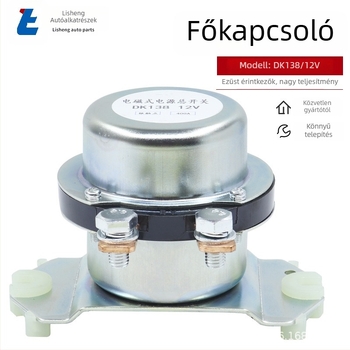 Autóhoz készült elektromágneses főkapcsoló, 100A 300ADK138DK238, szivárgóáram elleni védelem