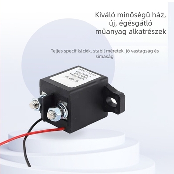 Jármű relé – elektromágneses, időzítő relé, 24V, indító relé, többcsatornás
