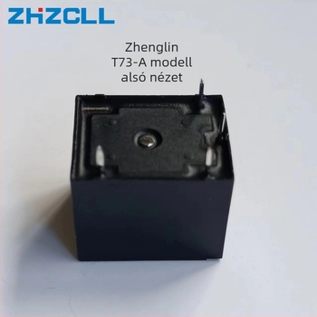 JQC-3F (T73) vezérlőpanel relé, 12V/24V átalakítás, 5 tűs