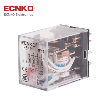 ECNKO elektromágneses relé HH54P MY4NJ köztes relé