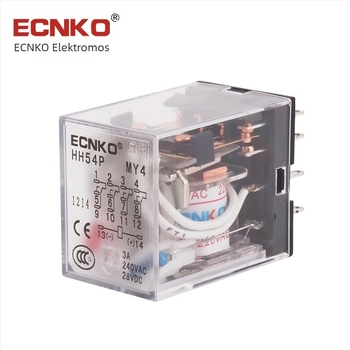 ECNKO elektromágneses relé HH54P MY4NJ köztes relé