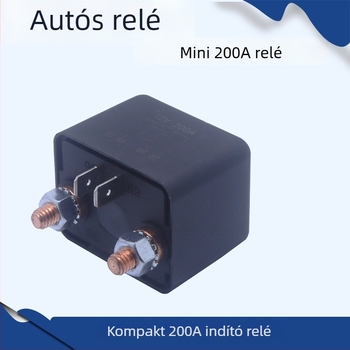 Kompakt autóvészindító energiaellátó relé, 12V/24V, 200A