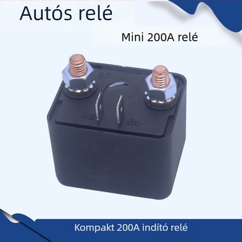 Kompakt autóvészindító energiaellátó relé, 12V/24V, 200A