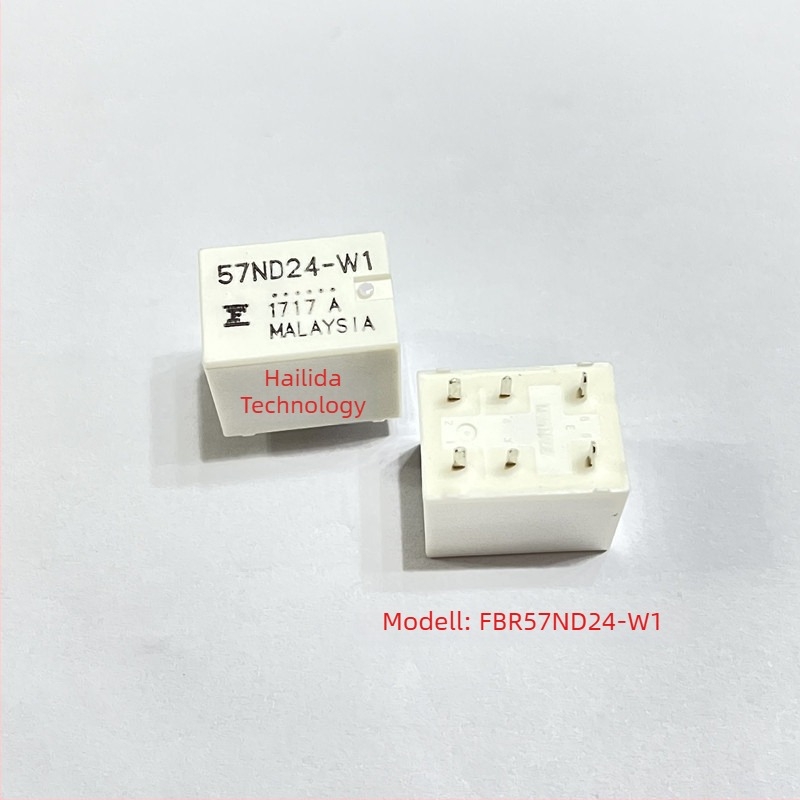 FBR57ND24-W1 57ND24-W1 teljesítményrelé, DC tekercs 24V, autóipari elektromágneses relé