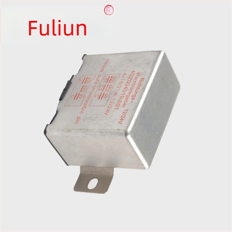 BENZ0332014203 villogó relé, 4DM 001 863-08, univerzális, 12V, 6 érintkezős, 85 perc
