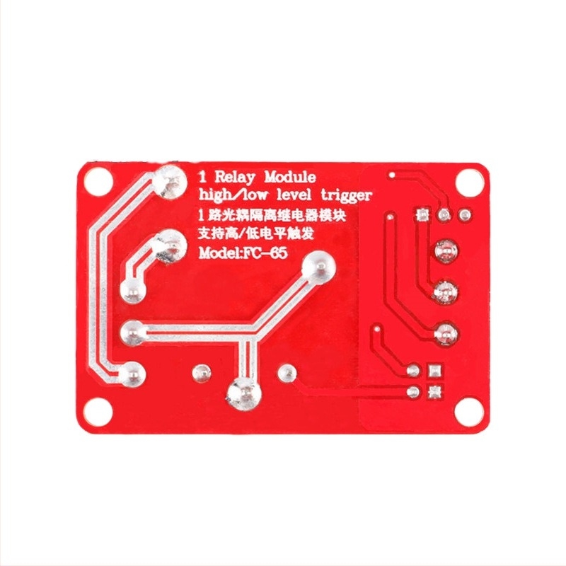 1-csatornás relé modul, 30A, 5V/12V, optokapcsoló izolációval, magas és alacsony szintű trigger támogatás, nagy teljesítmény