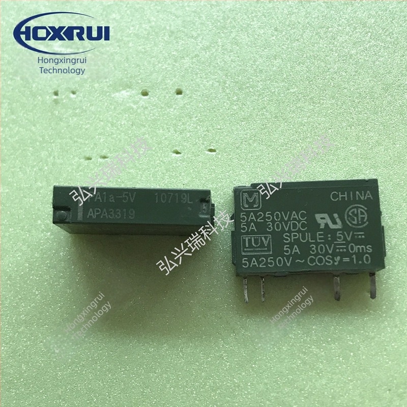 PA1A-5V Általános célú relé, SPST-NO, 5A, 250VAC/30VDC