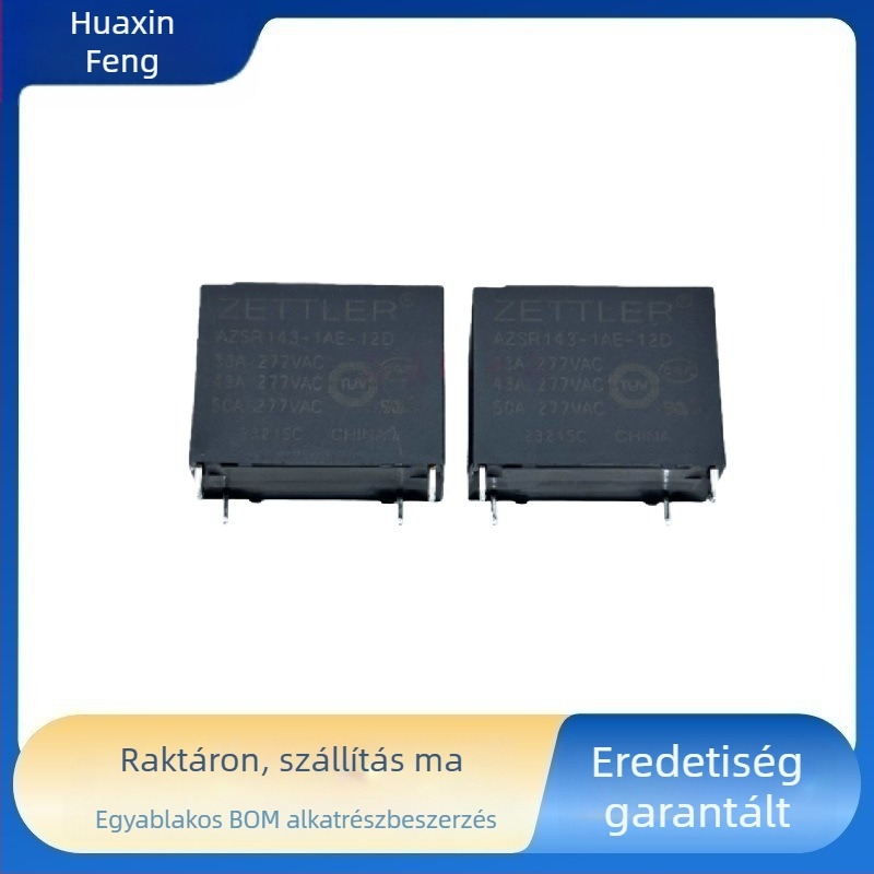AZSR143-1AE-12D 12 V DC 50 A Magas teljesítményű energiarrelé