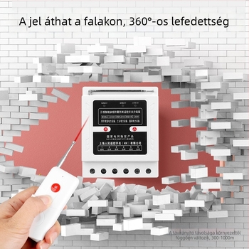 Vízpumpa vezeték nélküli távirányítós kapcsolója, 380 VAC, háromfázisú nagy teljesítményű aerator öntözéshez