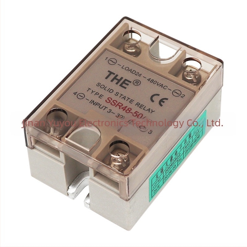 SSR48-50A egyfázisú szilárdtest-relé 480V AC, THE Wuxi Tianhao