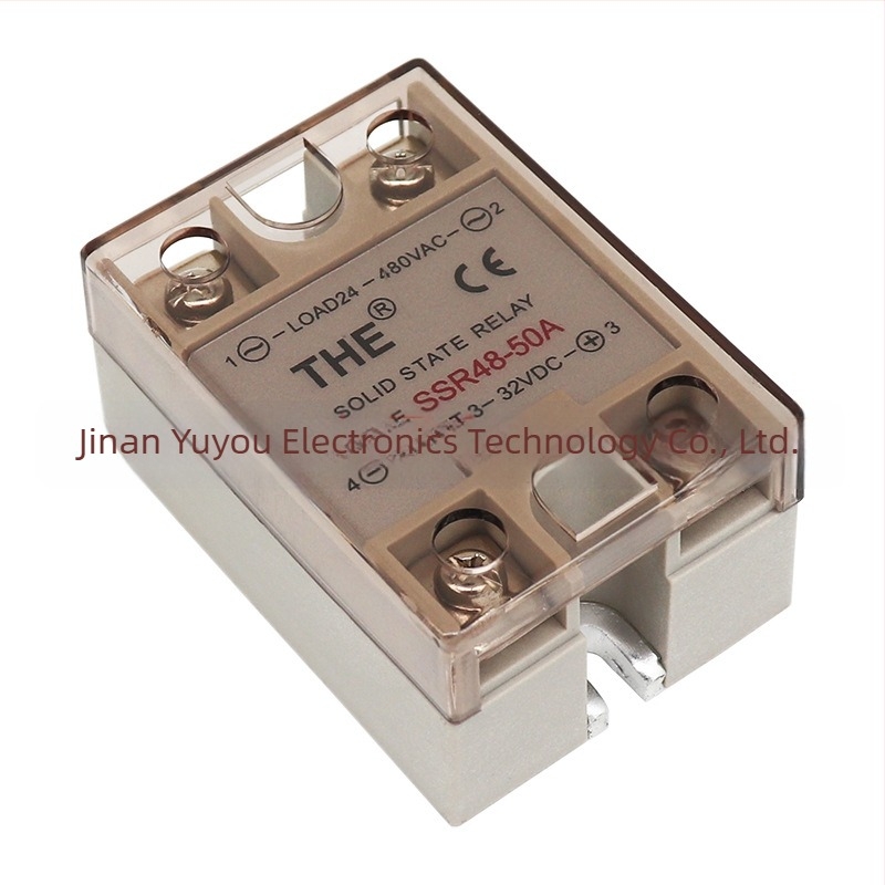 SSR48-50A egyfázisú szilárdtest-relé 480V AC, THE Wuxi Tianhao