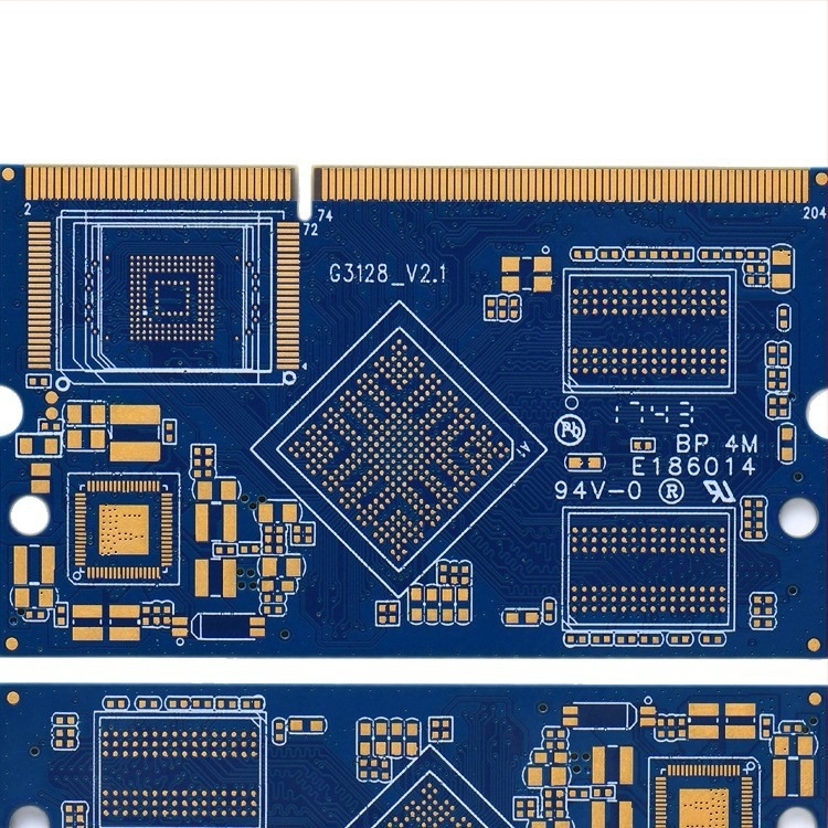 PCB áramkör 2oz vastag rézzel és aranyozott felülettel
