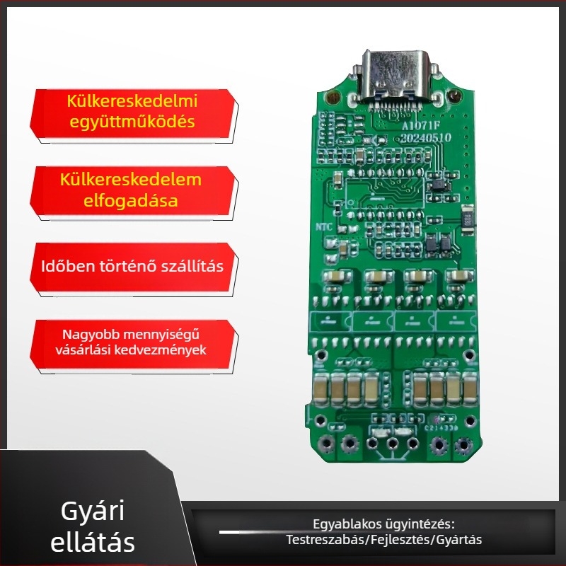 Teljes körű PCBA megoldás fejlesztése elektromos gitárhangoló fő vezérlőlapjához