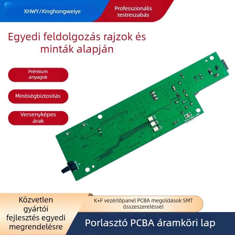 Atomizer PCBA megoldás, 150W nagy teljesítmény, zavarszegény, nedvességálló, stabil és hatékony PCBA áramkör