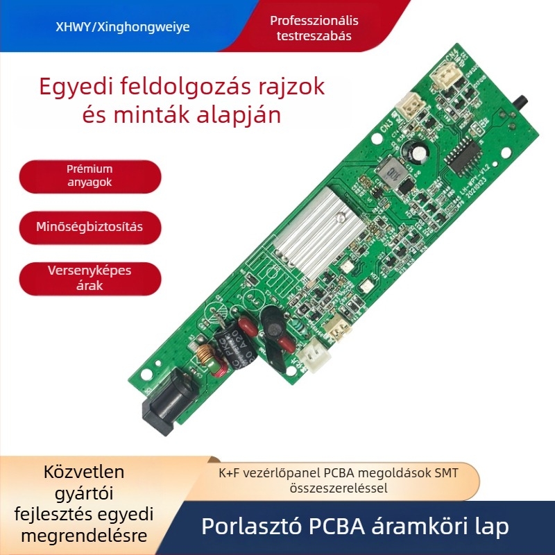 Atomizer PCBA megoldás, 150W nagy teljesítmény, zavarszegény, nedvességálló, stabil és hatékony PCBA áramkör