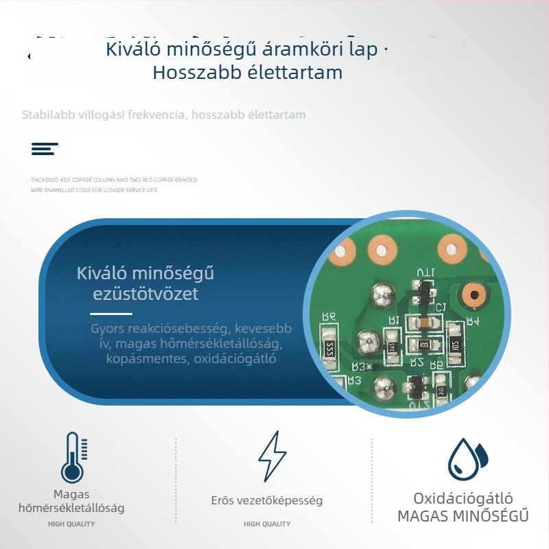 SG152B 12V/24V intelligens elektronikus villogó relé LED világításhoz, univerzális 3‑tűs autóvillogó relé