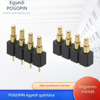 POGOPIN 12‑pontos pogo‑pin csatlakozó antenna számára, aranyozott szonda