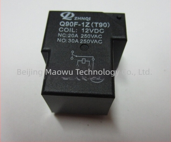 Q90F-1Z relé, 12V DC tekercs, 30A, 250VAC, érintkezési forma 1Z
