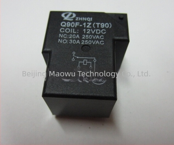 Q90F-1Z relé, 12V DC tekercs, 30A, 250VAC, érintkezési forma 1Z