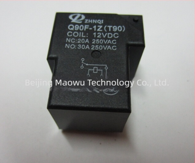 Q90F-1Z relé, 12V DC tekercs, 30A, 250VAC, érintkezési forma 1Z