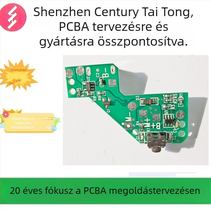 Elektronikus keverő PCB gyümölcslé pohárhoz és hordozható shakerhez – vezérlőpanel megoldás
