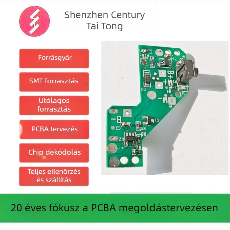 Elektronikus keverő PCB gyümölcslé pohárhoz és hordozható shakerhez – vezérlőpanel megoldás