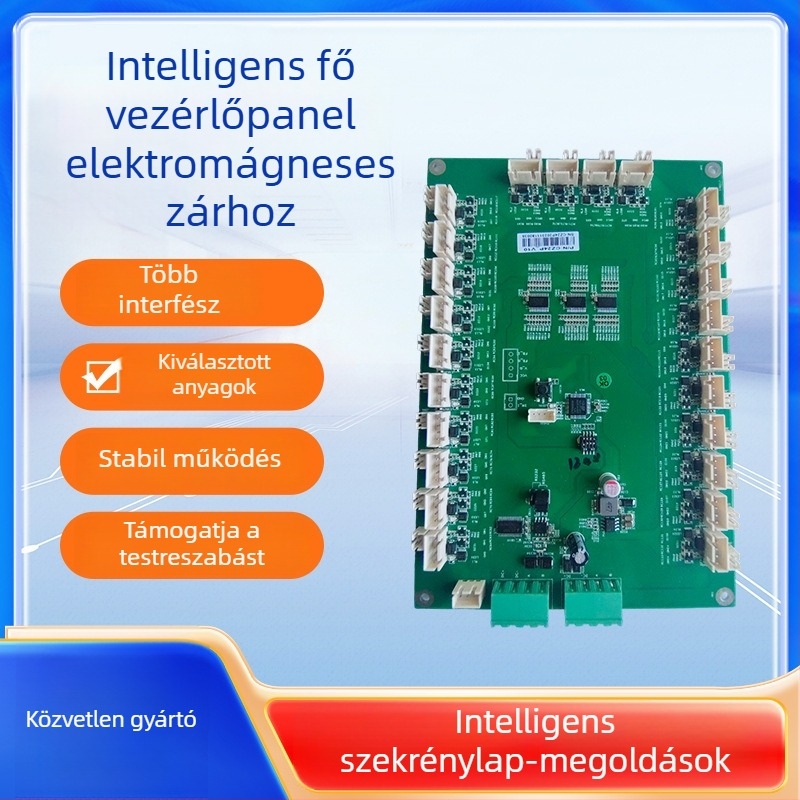 24-csatornás intelligens elektromágneses zár fővezérlőpanel