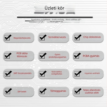 Segédfék-vezérlő áramkör – PCB tervezés, PCBA gyártás SMT-összeszereléssel és utóforrasztással