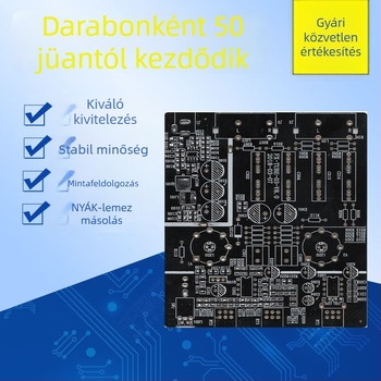 4 rétegű FR-4 PCB aranyozott bevonattal, teljesen tesztelt, minták elérhetők