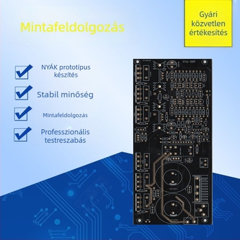 4 rétegű FR-4 PCB aranyozott bevonattal, teljesen tesztelt, minták elérhetők