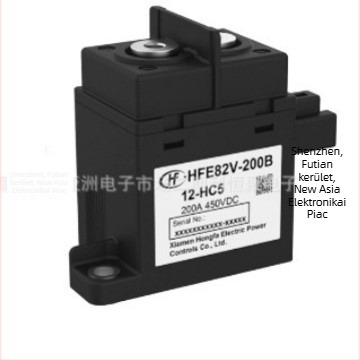 HFE82V-200B/750-12-HC5 nagyfeszültségű DC kontaktor autóipari relé 750V 200A