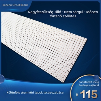 Alumínium alapú LED nagy teljesítményű PCB tervezés
