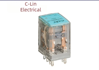 XinLing HHC68BVL-2Z (HH52P, MY2) elektromágneses relé, 6,5 A, 8 tűs, LED-es jelzővel