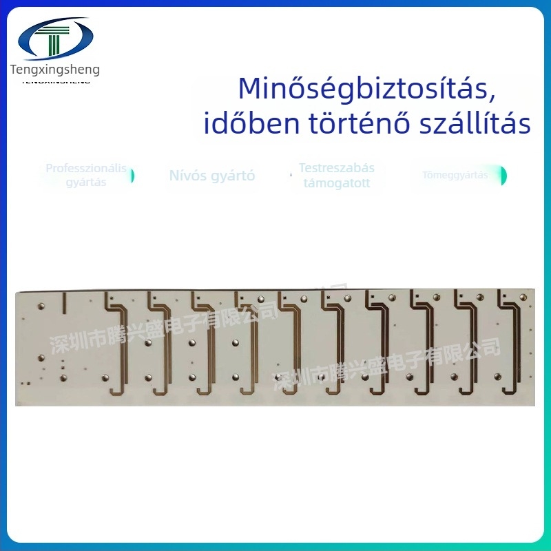 R4350B magas frekvenciájú kétoldalas PCB, rézbázisú alap, epoxigyanta izoláció, back-dr drilled prototípus PCB