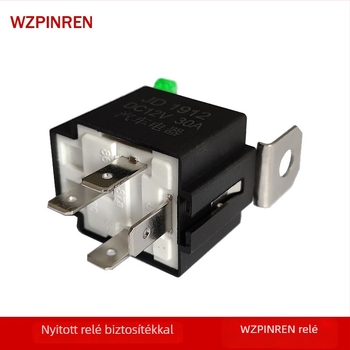 VFSA30DC12V autó relé biztosítékkal, 12V tekercs, 30A