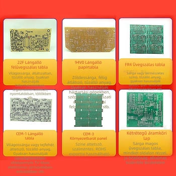 ZT01 PCB: egy- és kétoldalas réz PCB-k kapcsolóüzemű tápegységekhez