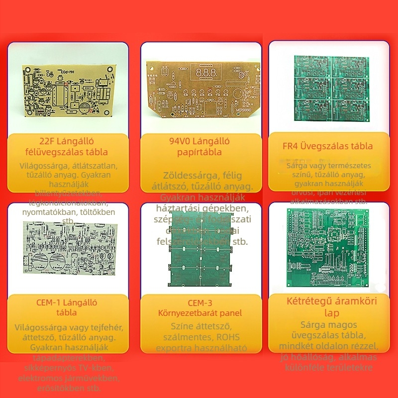 ZT01 PCB: egy- és kétoldalas réz PCB-k kapcsolóüzemű tápegységekhez