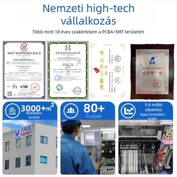 Járműre szerelt, kettős tárhelyű dashcam alaplap, PCBA PCB, SMT összeszerelés és felgyorsított prototípus-készítés