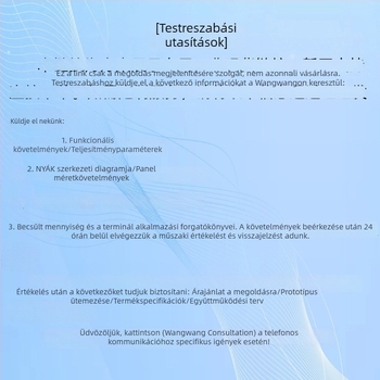 Húshőmérő alaplap – fejlesztés és testreszabás, élelmiszer-hőmérséklet-szabályozó BBQ PCB, PCBA megoldás