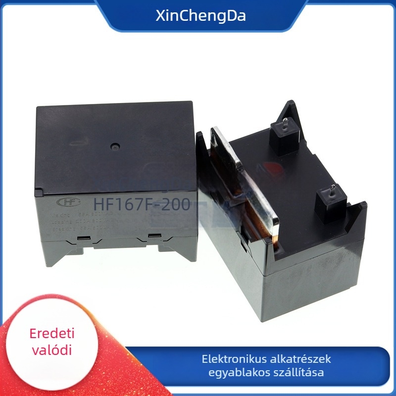 Hongfa HF167F-200/12-H3F és HF167F-140/12-H3F, normálisan nyitott teljesítményrelé-készlet napelemes inverterhez