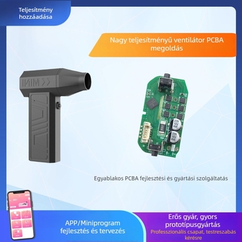 Brushless motorvezérlő tábla PCBA nagy sebességű ventilátorhoz, 110000–130000 RPM