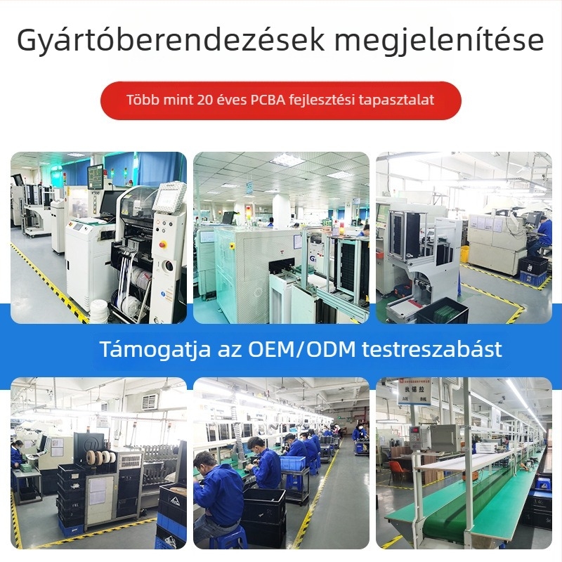 Egyedi PCBA áramkörlap másolása, teljes lapklónozás, SMT forrasztás és ipari vezérlő PCBA feldolgozása