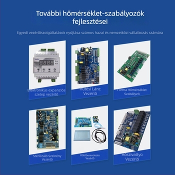 Ipari chiller-vezérlő és PLC PCB kettős kompresszoros rendszerekhez, lég- és folyadékhűtéshez